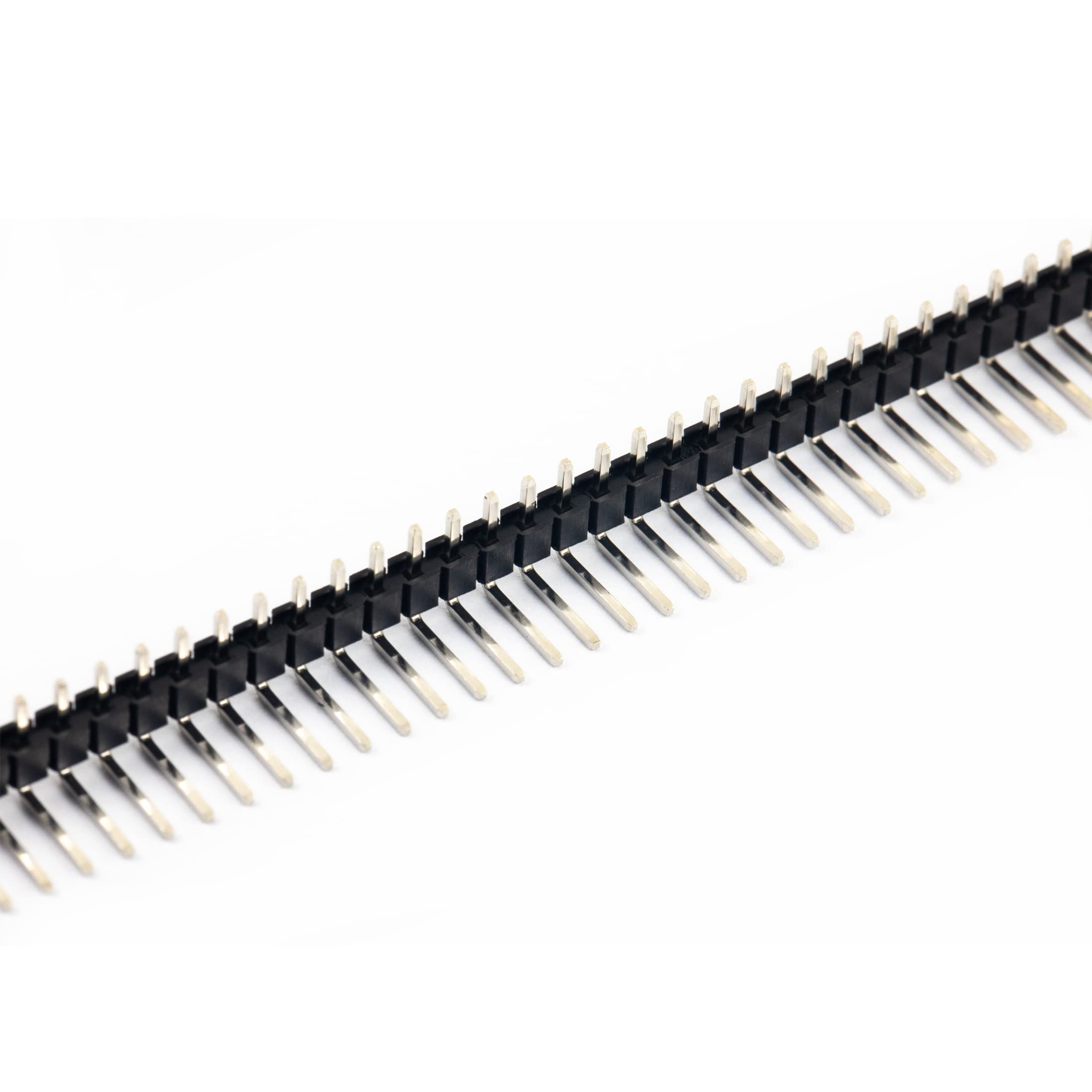 Amazon.com: Whiteeen Right Angle 40-Pin 2.54mm Header - 1x40 Male